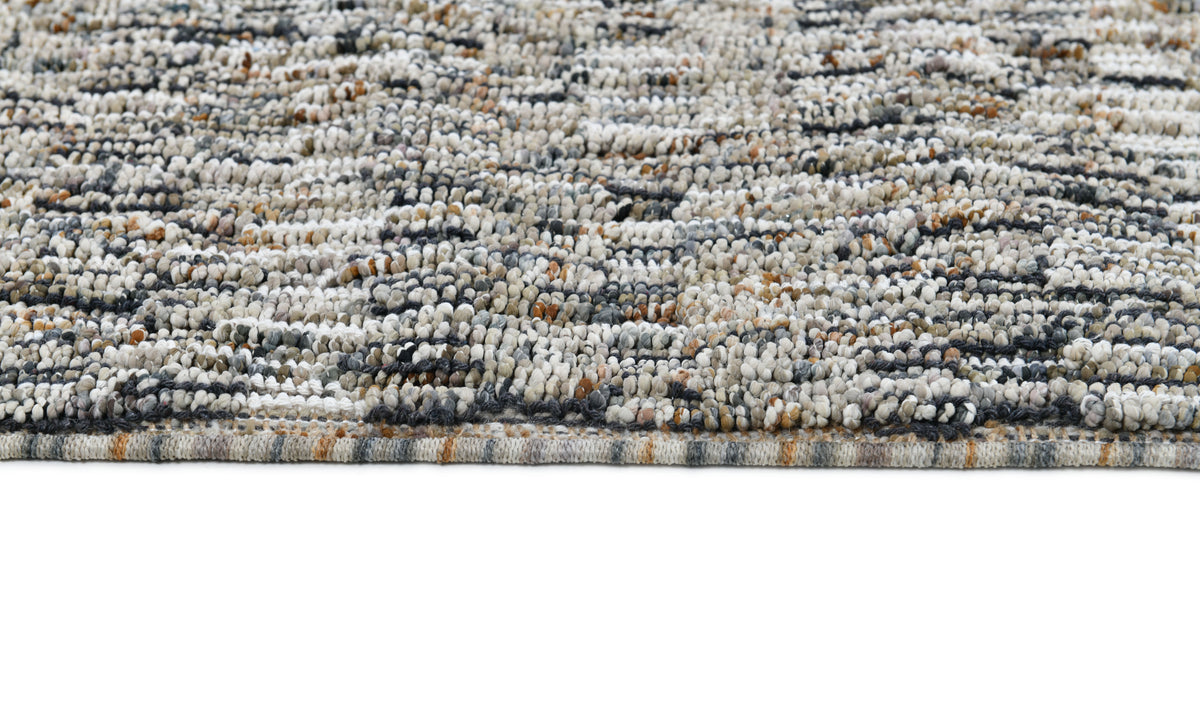 Leon 13609 Grey/Light Grey rug – pile detail