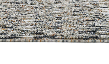 Leon 13609 Grey/Light Grey rug – pile detail