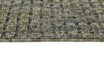 Leon 13611 Dark Green rug – pile detail