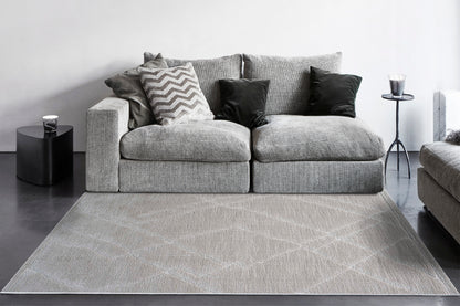 Masai 14005 Ivory rug – room scene