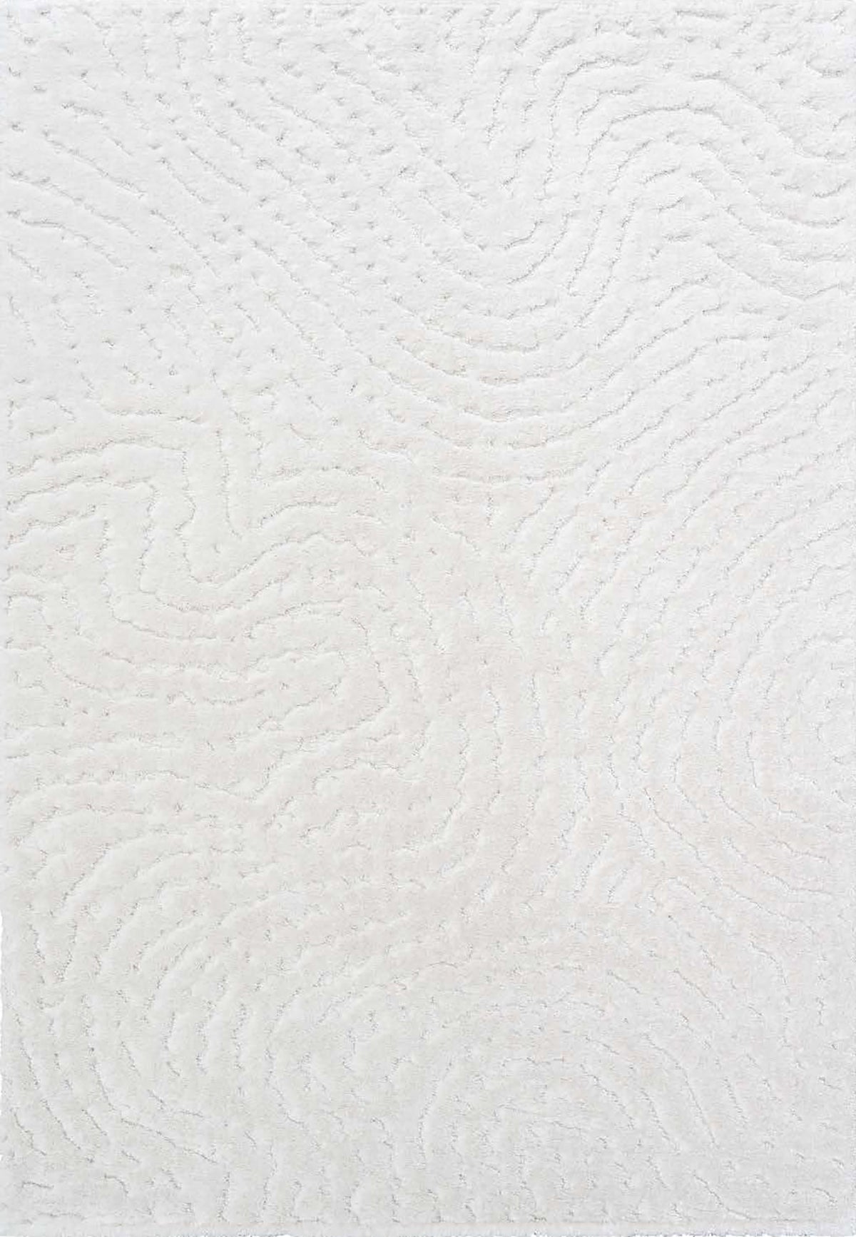 Masai 14024 White rug