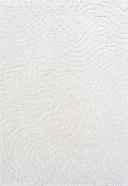 Masai 14024 White rug