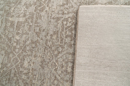 Meadow 17971 Grey rug – corner detail