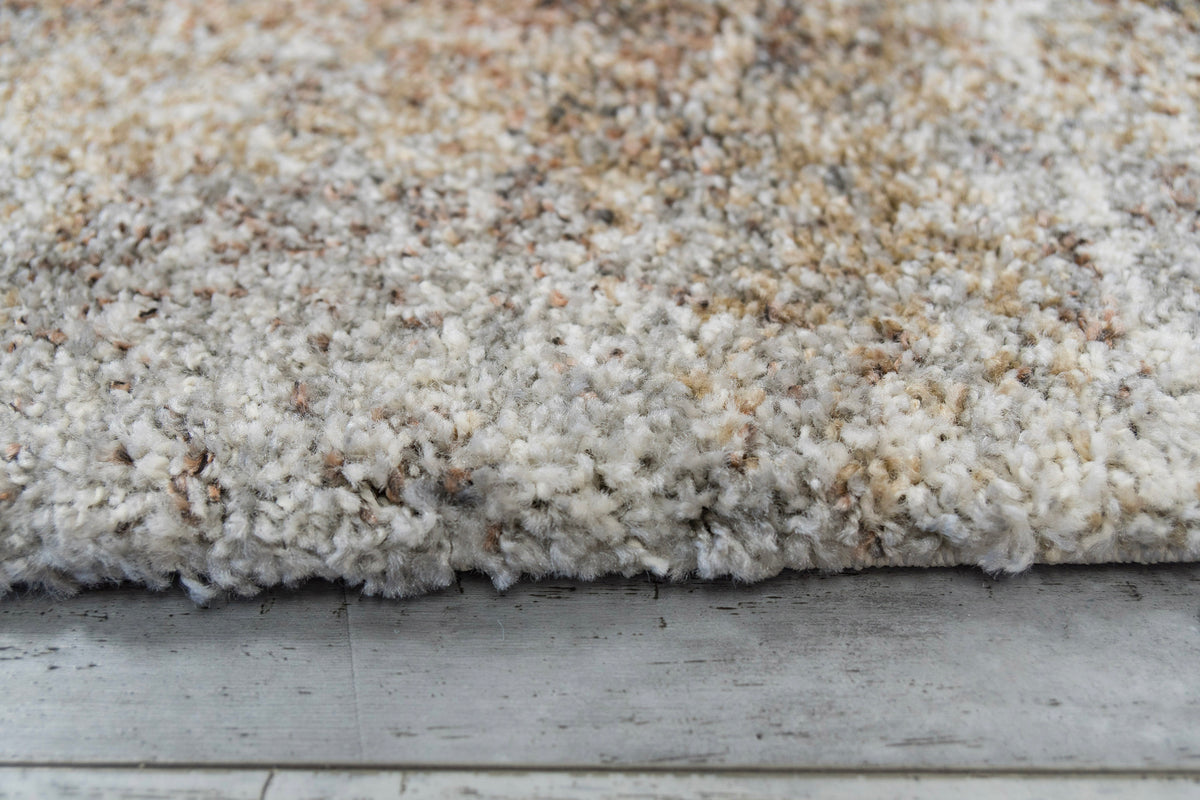 Mehari 23120 Ivory/Rust/Multi rug – pile detail