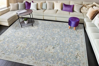 Milano 12502 Navy/Ivory/Beige rug – room scene