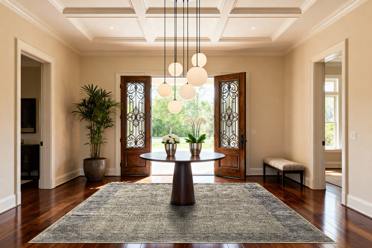 Olivia 12733 Beige/Brown rug – room scene