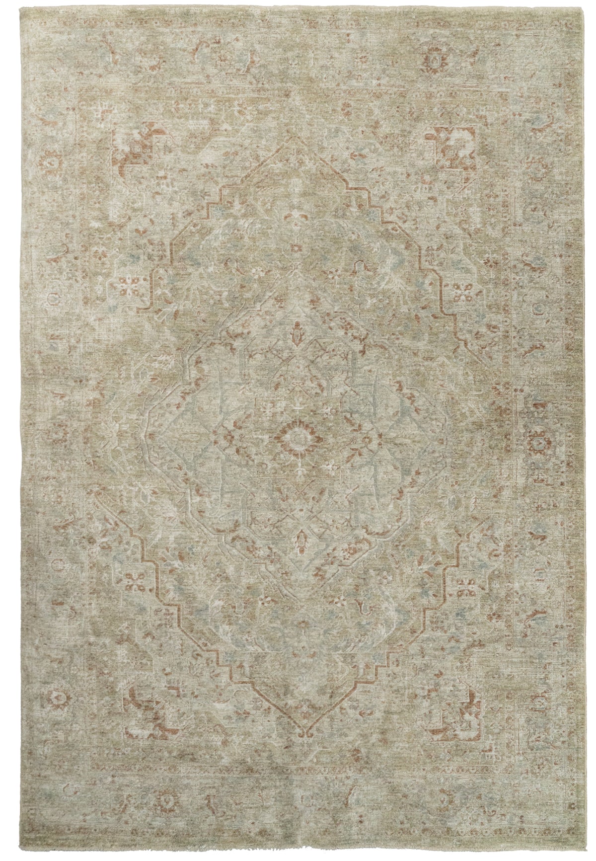 Pacific 15941 Beige/Cream/Coral rug