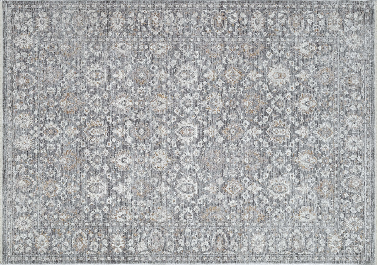 Patara 10566 Dark Grey/Silver rug