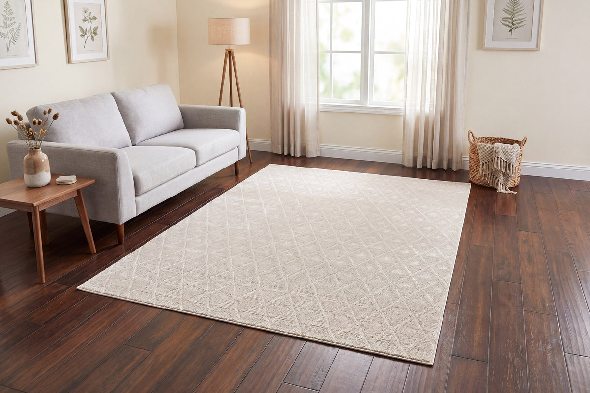 Penta 6322 Cream rug – room scene