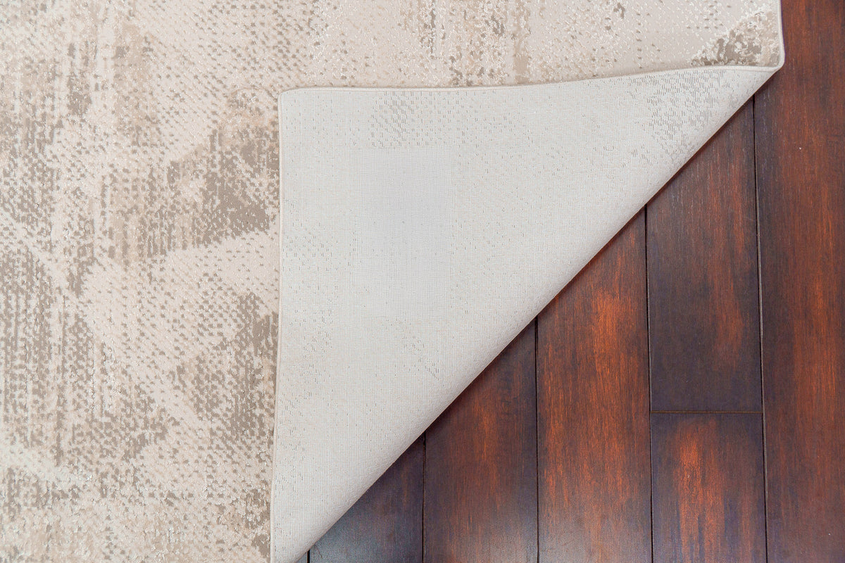 Penta 6324 Grey rug – corner detail