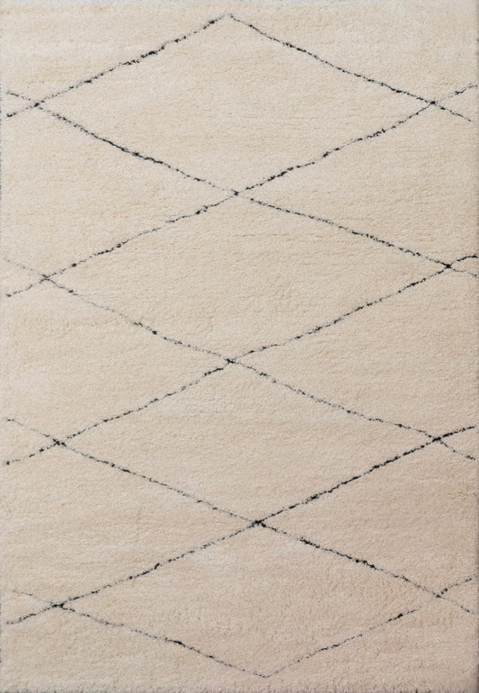 Pike 11208 Beige/Black rug-My Rug World