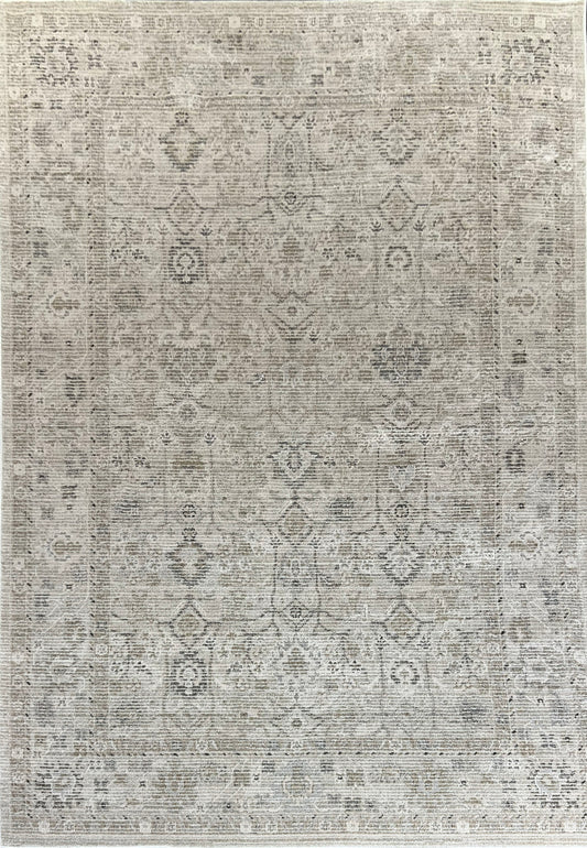 Saffron 16612 Beige/Grey rug-My Rug World