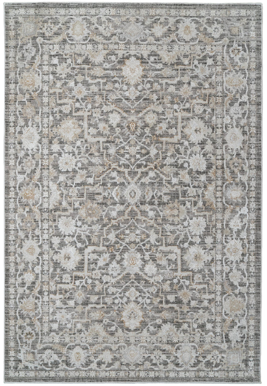 Saffron 16613 Grey/Beige/Ivory rug-My Rug World