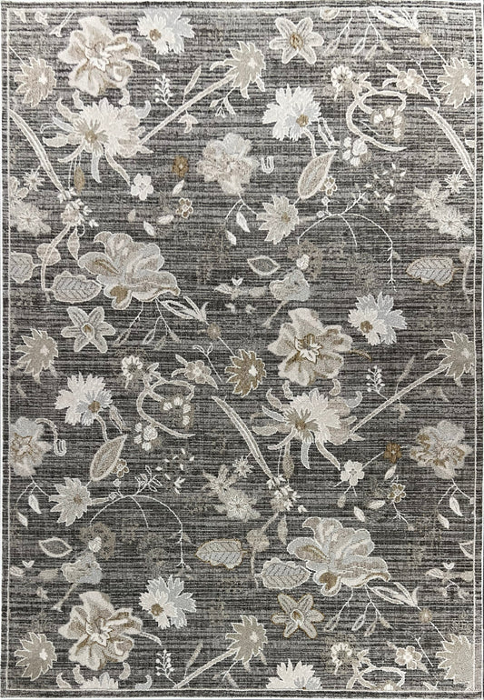 Saffron 16615 Grey/Beige/Multi rug-My Rug World