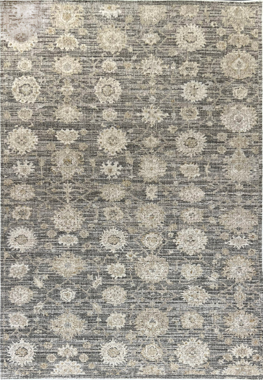 Saffron 16616 Beige/Dark Grey rug-My Rug World