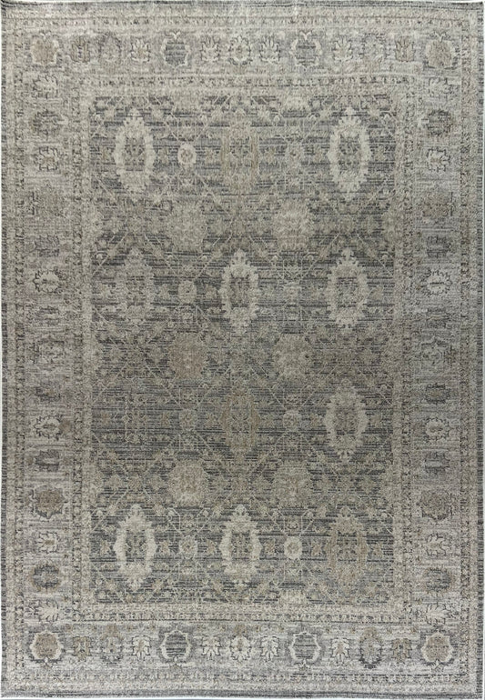 Saffron 16618 Grey/Ivory/Beige rug-My Rug World