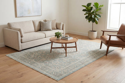 Santana 10260 Blue/Beige rug – room scene