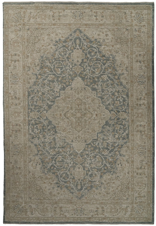 Solace 17920 Beige/Blue rug-My Rug World