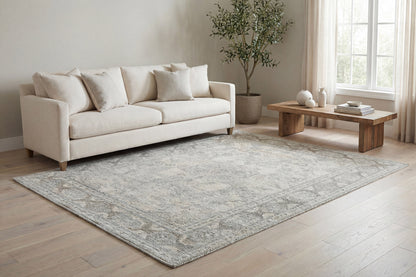 Stefano 15700 Ivory/Beige/Grey rug – room scene