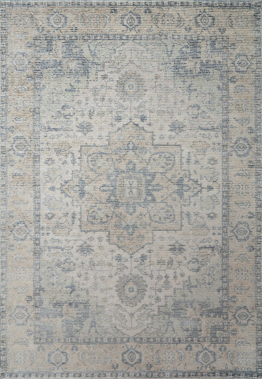 Stefano 15701 Beige/Navy rug-My Rug World