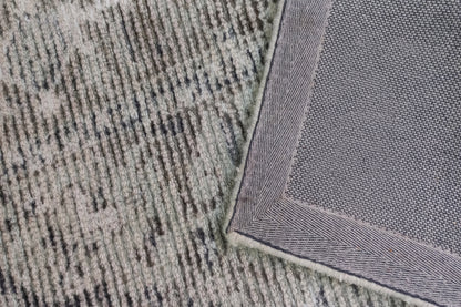 Stefano 15706 Beige/Taupe/Grey rug – corner detail