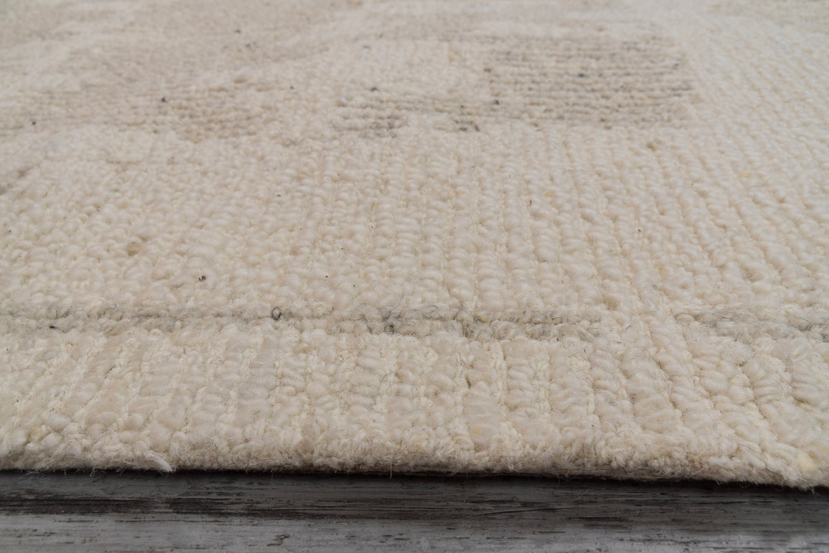 Teak 12800 Ivory rug – pile detail
