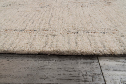 Teak 12800 Ivory/Multi rug – pile detail