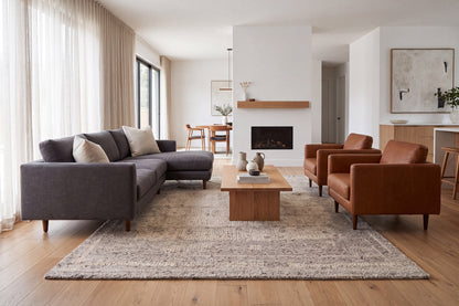 Teak 12800 Taupe rug – room scene