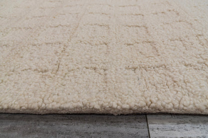 Teak 12801 Ivory rug – pile detail