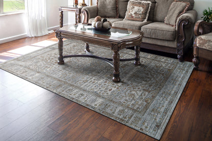 Trevi 13250 Grey/Cream rug – room scene