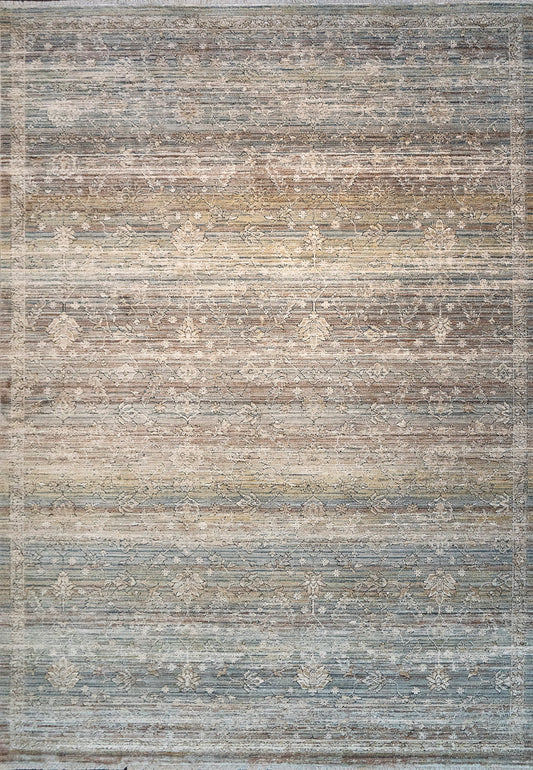 Trevi 13254 Beige/Cream/Blue rug-My Rug World