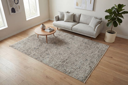 Valeria 10525 Ivory/Beige/Multi rug – room scene