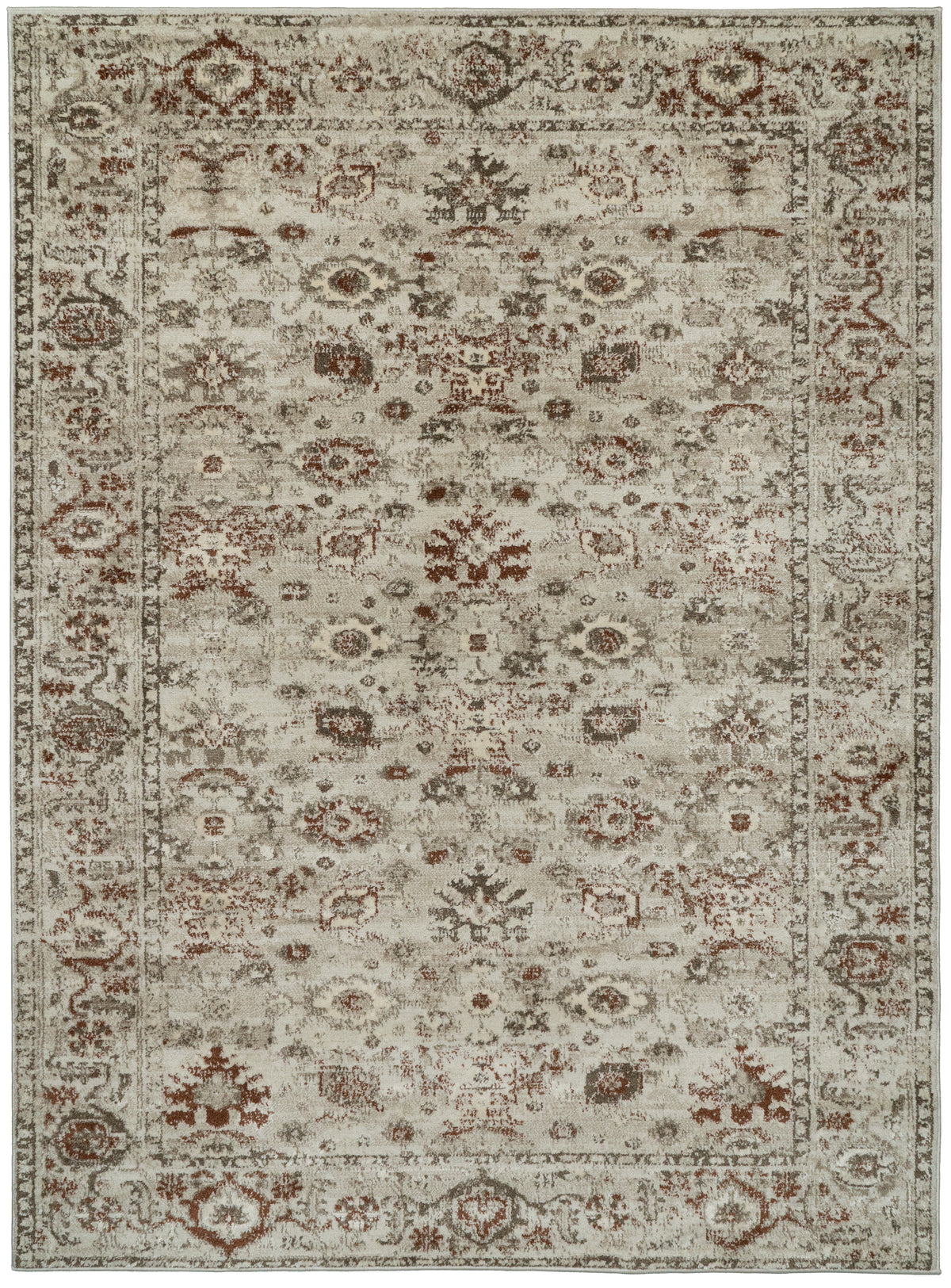 Venedik 17770 Cream/Terra rug