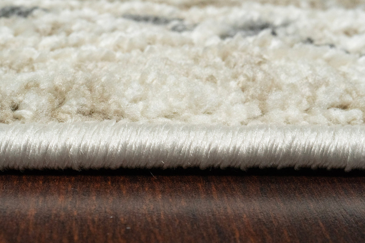 Venedik 17772 Cream/Grey rug – pile detail