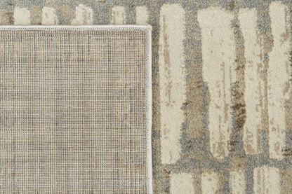 Venedik 17775 Cream/Grey rug – corner detail