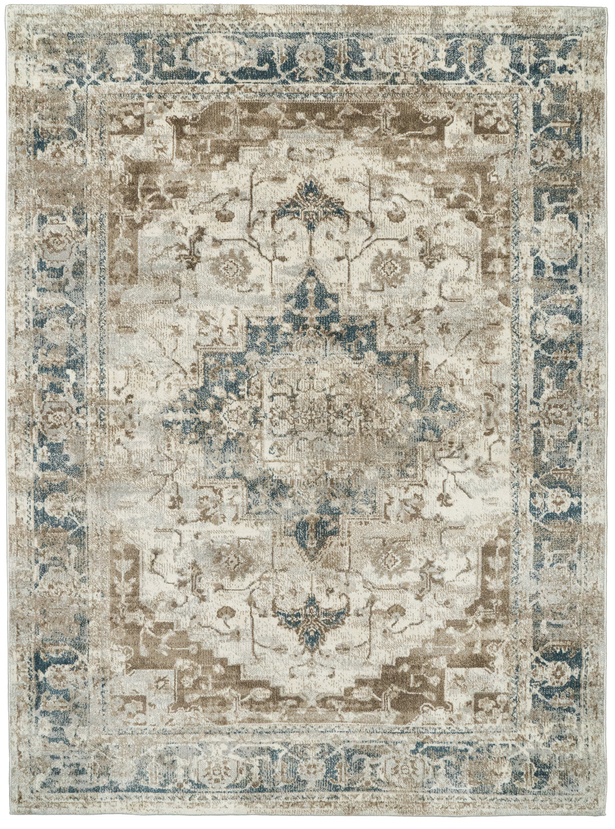 Venedik 17778 Cream/Navy/Beige rug