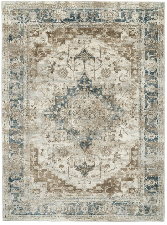 Venedik 17778 Cream/Navy/Beige rug-My Rug World