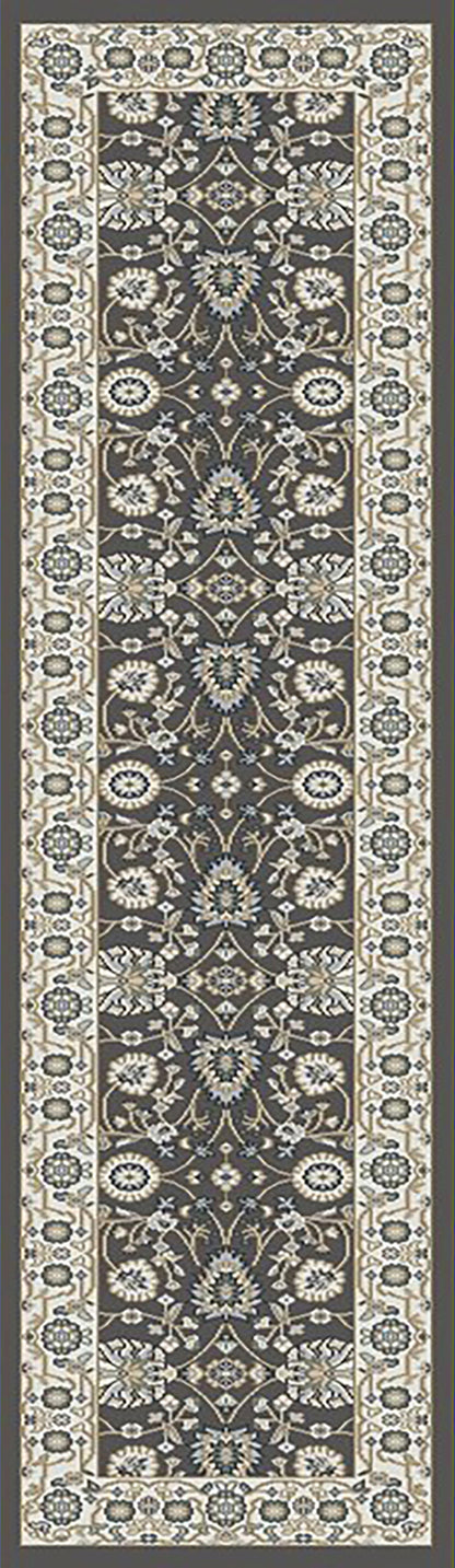 Yazd 2803 Grey/Ivory rug – finished runner