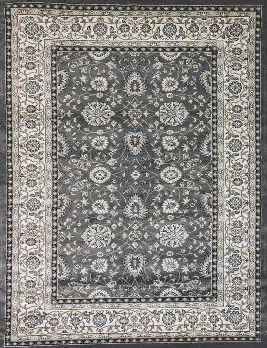 Yazd 2803 Grey/Ivory rug-My Rug World